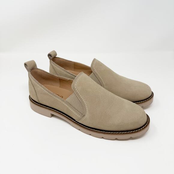 Blondo Shoes - Blondo Waterproof Women's Phoebe Loafer in Sand Nubuck Slip On Size 8